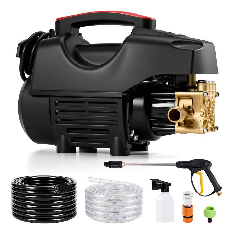 Professional Portable Electric Pressure Washer - US B Type Plug(110-127V) - View 1