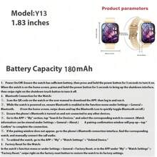 New Full Touch High-Definition Fashion Smart Watch, Supports Dialing, Answering Wireless Calls, Massive Watch Faces, Sports Monitoring, Message Notification Viewing, Multi-App Reminders, Compatible With Android And IOS Phones, Perfect Gift For Men And Women - View 9