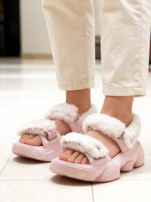 Nike Jordan Deja Comfortable, Soft, And Lightweight Beach Sandals For Women, Pink And White - Pink - View 1