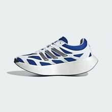Adidas Spring/Summer Mesh Unisex Sports Shoes, Couple Thick Sole Running Athletic Casual Shoes JI3554 - College Blue/Number One Black/White - View 2