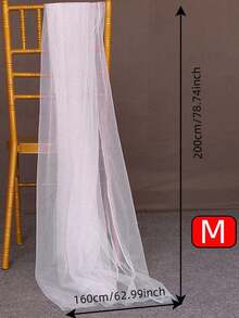 Arch-Shaped Draped Fabric, 1/2pcs, Sheer Backdrop Curtain, Suitable For Party, Ceiling Decor, Wedding Arch, Wedding Banquet, Christmas And More Occasions - A - View 10