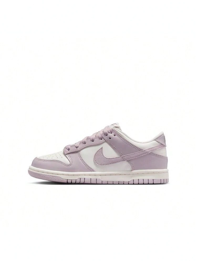 Teenager NIKE DUNK LOW (GS) Casual Shoes Low-Top FB9109-122 - White - View 1