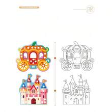 DIY Mosaic Sticker Set For Kids, Mirror Stickers, Laser Cartoon Stickers, Puzzle Educational Toy - Multicolor - View 8