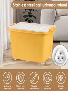 32pcs/16pcs Self-Adhesive Smooth White Steel Ball Bearing Swivel Casters, Quiet And Durable--360 Degree Rotation, Easy Installation, Sturdy Structure For Storage Boxes, Trash Cans, Small Furniture And Kitchen Appliances, With Adhesive Backing, Mini Universal Rollers - A - View 4