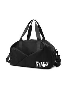 Large Capacity Waterproof Gym Bag, Dry-Wet Separation Weekend Travel Bag With Shoe Compartment And Waterproof Pocket, Multi-Functional Portable Shoulder Bag Backpack, Waterproof Handbag, Large Capacity Fitness Yoga Handbag, Multi-Functional Fitness Yoga Handbag, Unisex Sports Bag, Suitable For Sports, Fitness, Exercise, Travel, Vacation, Suitable For Men And Women, Suitable For Daily Use And Travel Essentials - Multicolor - View 13