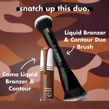 E.L.F. Camo Liquid Bronzer & Contour, Silky Pigmented Formula, Long-Lasting Glow For A Sun-Kissed, Sculpted Finish, Vegan & Cruelty-Free, 5 Variant 7 - 5 Medium - View 5