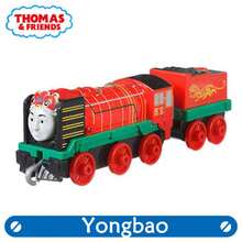 Mattel Mattel Thomas & Friends 全新合金金屬火車套裝，可推行式機車附煤炭車廂，收藏級扮家玩玩具火車，Nia/Ashima/Harold/Salty，3歲以上幼兒，卡通風格 1 件裝，生日聖誕禮物 - 彩色 - 查看 13