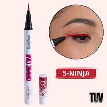 Colored Eyeliner Pen Game On  Matte Finish - 忍者-5 - 查看 6