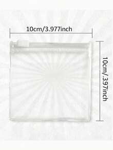 1pc Sewing Clip - Plastic Material, Handheld Sewing And Sewing Gauge, Ensures Even Stitching, With 2mm, 3mm, 4mm Spacing Quilting Template - Multicolor - View 10