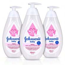 Johnson's Johnsons Baby Pump Lotion 500ml - Pack 3 - Citrus - View 1