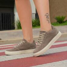 Comfortable Unisex Sneakers With A Classic And Versatile Design For Any Occasion. Immediate Shipping. - 米色 - 查看 1