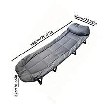 LEO IRIS Portable Folding Camping Bed, Folding Single Sofa Bed - Adjustable Sofa Bed, Suitable For Camping And Travel, Comes With Soft Cushions And Pillows, Perfect For Holiday Gifts, Perfect For Outdoor Camping. - 彩色 - 查看 4
