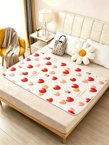 Washable Incontinence Pads - Leak-Proof Bed Mattress Protector, Suitable For Elderly, Reusable Menstrual Pads, Suitable For Young Women, Home Care Essential Easy To Maintain, Elderly Bed Protection | Quilted Texture Design | Non-Woven Pads, Waterproof Bed Mattress Protector - Multicolor - View 7