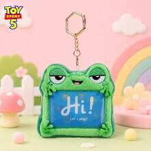 Disney Toy Story 5 Lily Pond 系列毛絨鑰匙圈，彈簧狗、獅子、河馬、青蛙、對講機，背包掛飾、車鑰匙吊飾，可愛療癒便攜配件，學生小眾禮物，卡通周邊，桌面迷你擺飾，適合家人、女友、好友的節日禮物 - 彩色 - 查看 8
