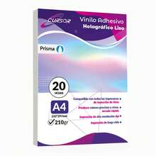 Holographic Adhesive Vinyl A4 20 Sheets Inkjet Printable Cursor - A4 - View 8