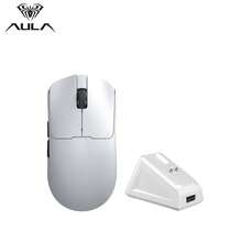 AULA SC380 Pro Gaming Mouse, Wireless & Bluetooth, Lightweight Design, Triple-Mode Connection, RGB Magnetic Charging Dock Bundle, 12000 DPI, Ergonomic Grip, Ideal For Gaming, Home And Office Use, Multi-Device Compatible, Long Battery Life - View 14