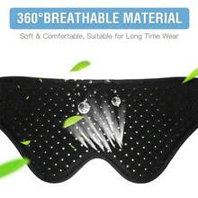 Unisex Hernia Belt With 2 Removable Compression Pads, Inguinal Hernia Support Brace Suitable For Unilateral/Bilateral Groin Or Sports Hernia - Black - View 7