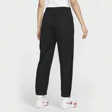 Nike Dri-Fit Logo Solid Color Comfortable Quick-Drying Casual Button-Down Basketball Shorts For Women. - Black - View 2