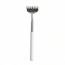1pc Portable Retractable Metal Stainless Steel Back Scratcher, Practical Party Gift, Suitable For Adults, Elderly, Pets, Gua Sha Massage Tool - Multicolor - View 7