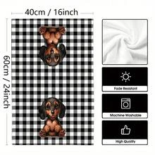 2/4/6/8pcs Kitchen Towels, Cloth Napkins, Home Decor, Kitchen Towel Set, Home Decoration, Western Home Decor, Napkins, Room Decor, Gift, Wedding Decor, Kitchen Dish Towels, Decorative Towels, Machine Washable, Kitchen Decor Hand Towels, Holiday Gifts And Cleaning Supplies - Multicolor - View 5