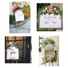 Grappe de fleurs artificielles avec feuilles d'eucalyptus vertes, guirlande d'arche florale factice, décoration de mariage, arrangement floral de table, convient pour la porte d'entrée, le mur de la maison, l'extérieur, la boutique, le style ferme, le fond de photographie, la décoration de fête, 4 couleurs rose blanc orange bleu, décor de vacances, clôture de jardin, célébration, cadeau - 1 pièce - Voir 6