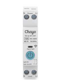 TONGOU 1pc Tuya WiFi Smart Switch Circuit Breaker, Wireless Phone Remote Control Rail Switch, 4 Timer Modes Function, Suitable For Home Appliances, Ideal For Smart Home - White - View 10