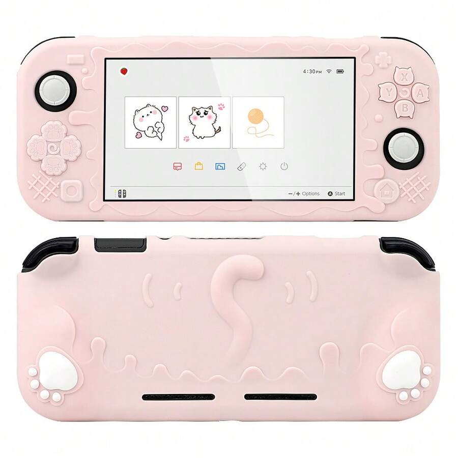 Switch Lite 矽膠保護殼，可愛全包覆防摔軟殼保護套 - 查看 1