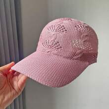 1pc Breathable Mesh Baseball Cap - Adjustable Sun Hat, Solid Color Fan Design, Lightweight & Multi-Functional, Suitable For Summer Outdoor Activities | Summer Multi-Functional Headwear | Sun Protection Hat - Multicolor-b - View 7
