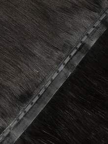 Drak Brown Injected Hole Butterfly Weft Human Hair Extensions Twin Tab Weft Invisible #2 Brown Hole Weft Micro-Loop Real Human Hair Extensions Silk Straight Seamless PU Tape-In Hair Extensions - S2A - View 10