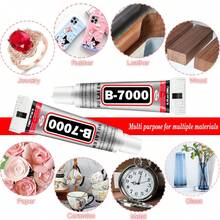10 PCS 3ml B7000 Clear Super Glue, Rhinestone & Jewelry Making Craft Glue With Precision Tip, Bedazzling Kit Supplies For DIY, Shoes, Crafts, Jewelry, Headband, Brooch, Setting, Diamond, Earrings, Pendant, Super Strong Bonding Agent - 10 pcs 3 ml - 查看 3