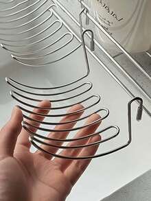 Expandable Hanging Drain Basket Rack, Western Utensil Fork & Spoon Holder, Extendable Small Hanging Rack For Kitchen Sink Extension And Storage, Solves Storage Problems - Multicolor - View 6