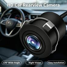 1080P AHD Car Rear View Camera Universal Vehicle Backup Camera Super Night Vision Waterproof Wide Angle - C - View 2