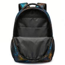Mochila escolar para estudiantes - Mochila con patrón de videojuegos para adolescentes de escuela secundaria - Mochila casual de 16 pulgadas para videojuegos y viajes - Multicolor - Ver 7