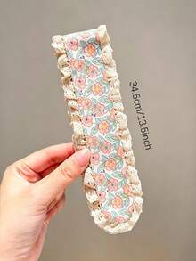 3pcs/Set Kids Multicolor Floral Hair Clips, Hair Accessories, Back Of Head Clip, Side Clip, Crocodile Clip, For Daily Use - Multicolor - View 5