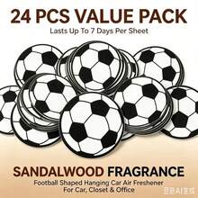 Unique Football Design, Classic Black & White Patterns, Perfect Gift For Sports Fans, Exquisite Rearview Mirror Pendant - Zuqiu - View 8