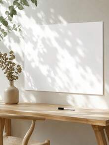1 Roll Self-Adhesive Whiteboard Wall Sticker, Plastic Message Board, Suitable For Painting/Office/Home Decor, Ideal For Home, School, Office Large Wall Decoration, Durable Plastic Material - Multicolor - View 10