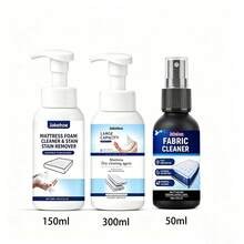 Fabric Sofa Foam Cleaner, Gentle And For Fabric Materials, Removes Stubborn Stains From Mattresses, Coffee Stains, Urine Stains, Oil Stains With One Wipe. 150ml Portable Foam Design, Dense Foam For Easy Operation, Multi-Purpose For Cleaning Sofas, Carpets, Fabric Furniture, Christmas Gift - Liquid - View 8