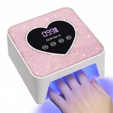 DianaBeauty 迷你 UV LED 美甲燈 21 顆燈珠 USB 美甲燈 4 段定時設定 方形螢幕 快乾適用於所有凝膠指甲油 - 彩色 - 查看 10
