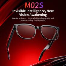 LOKMAT AI Smart Glasses With Camera, 4K HD Video & Photo Capture, Real-Time Translation, Recording Glasses With AI Assistant, Open-Ear Audio, Object Recognition, Bluetooth, For Travel Sunglasse - View 3