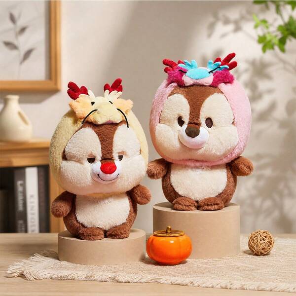 Miniso Disney 鼠尾巴絨毛玩偶，細緻精緻可愛絨毛動物玩偶，適合兒童