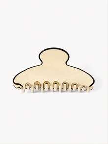 Opalesca 1 pièce Pince à cheveux texturée minimaliste en fibre d'acétate de style européen et américain, accessoire de cheveux élégant pour femme, convient pour les chignons, les coiffures décontractées, les pinces à cheveux, les épingles à cheveux, les accessoires de cheveux, la décoration de coiffure de vacances d'automne/hiver pour femme, tenue d'été élégante - Multicolore - Voir 8
