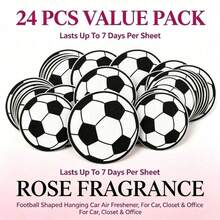 Unique Football Design, Classic Black & White Patterns, Perfect Gift For Sports Fans, Exquisite Rearview Mirror Pendant - Zuqiu - View 21