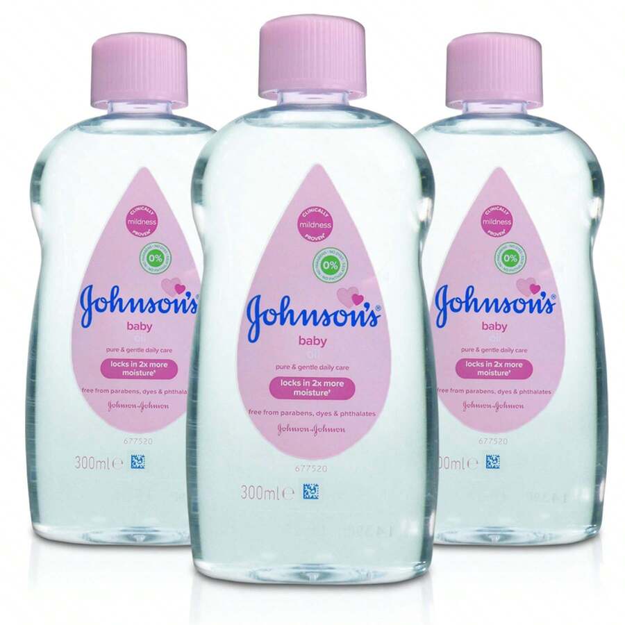 Johnson's Johnsons Baby Oil 300ml - Pack Of 3 - Citrus - View 1