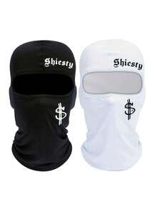 Musion 1/2/3PCS Shiesty Dollar Sign Print Shiesty Balaclava, Stretch Breathable Full Face Mask, Hip Hop Streetwear Head Cover Multi Colors For Men Women - Multicolor - View 11
