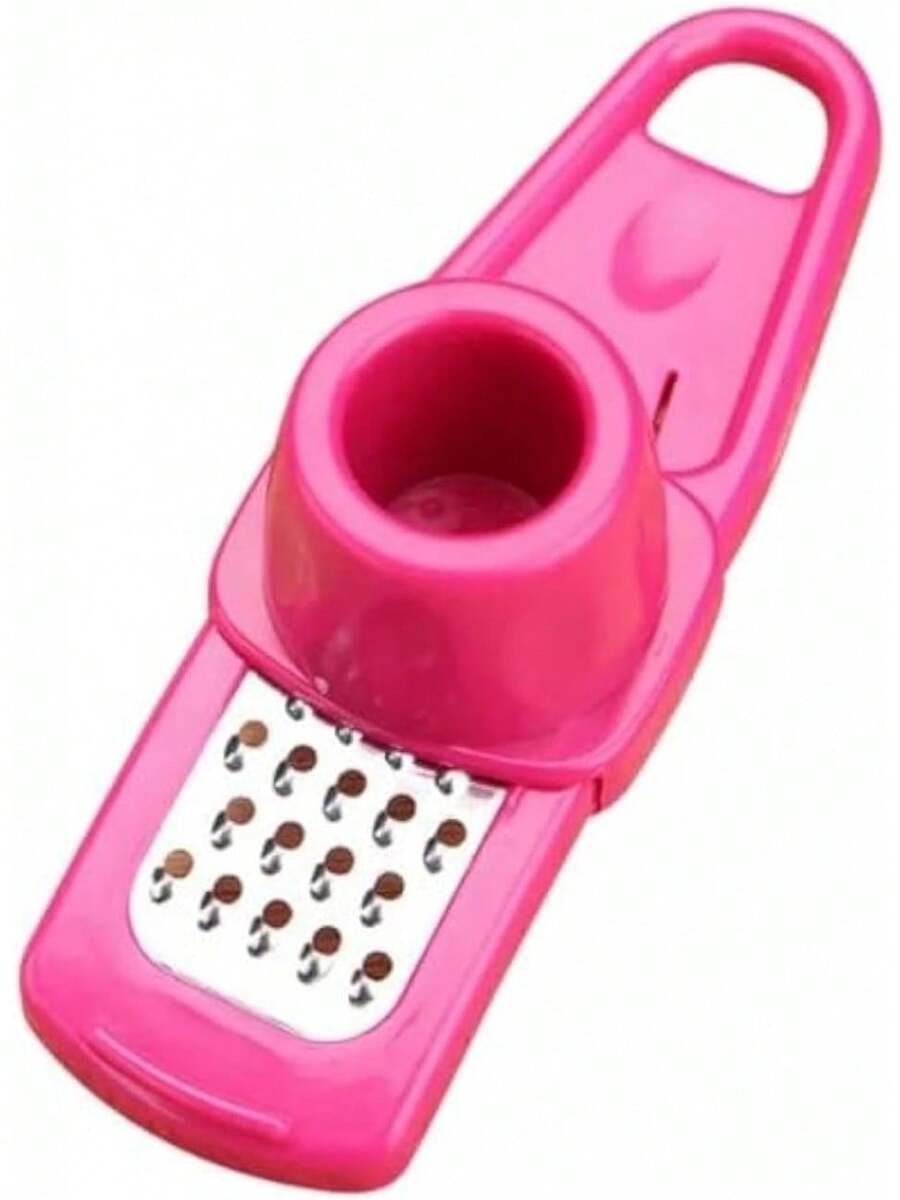 Garlic Grater Presser, Multifunctional Manual Garlic Mincer Crusher, Portable Kitchen Gadget For Making Mashed Garlic