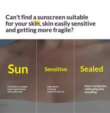 Shangpree SPF50+ PA++++ Sunscreen , Oil Free No White Cast UV Sun Lotion Waterproof For Face Body Sensitive Skin - Clear - View 7