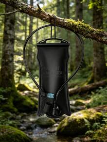 Alpint Mountain 1pc 2L Leak-Proof Durable Water Bladder With High-Flow Bite Valve, Quick Connect And Slide Seal, Suitable For Hiking And Cycling Backpacks, Fit For Cycling, Hiking, Running, Climbing, PEVA Material - Multicolor - View 10