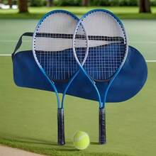 XISIYUJZ 1 Set Boys & Girls Tennis Racket Set, Includes Lightweight Racket, Ball And Storage Bag, Suitable For Outdoor Play And Beginners (Tennis Bag Style Random) - Multicolor - View 5