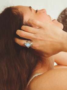 1pc Charming Ring, Suitable For Women To Wear, Suitable For Wedding, Engagement, Anniversary Party, Valentine's Day Gift - 1# - View 6