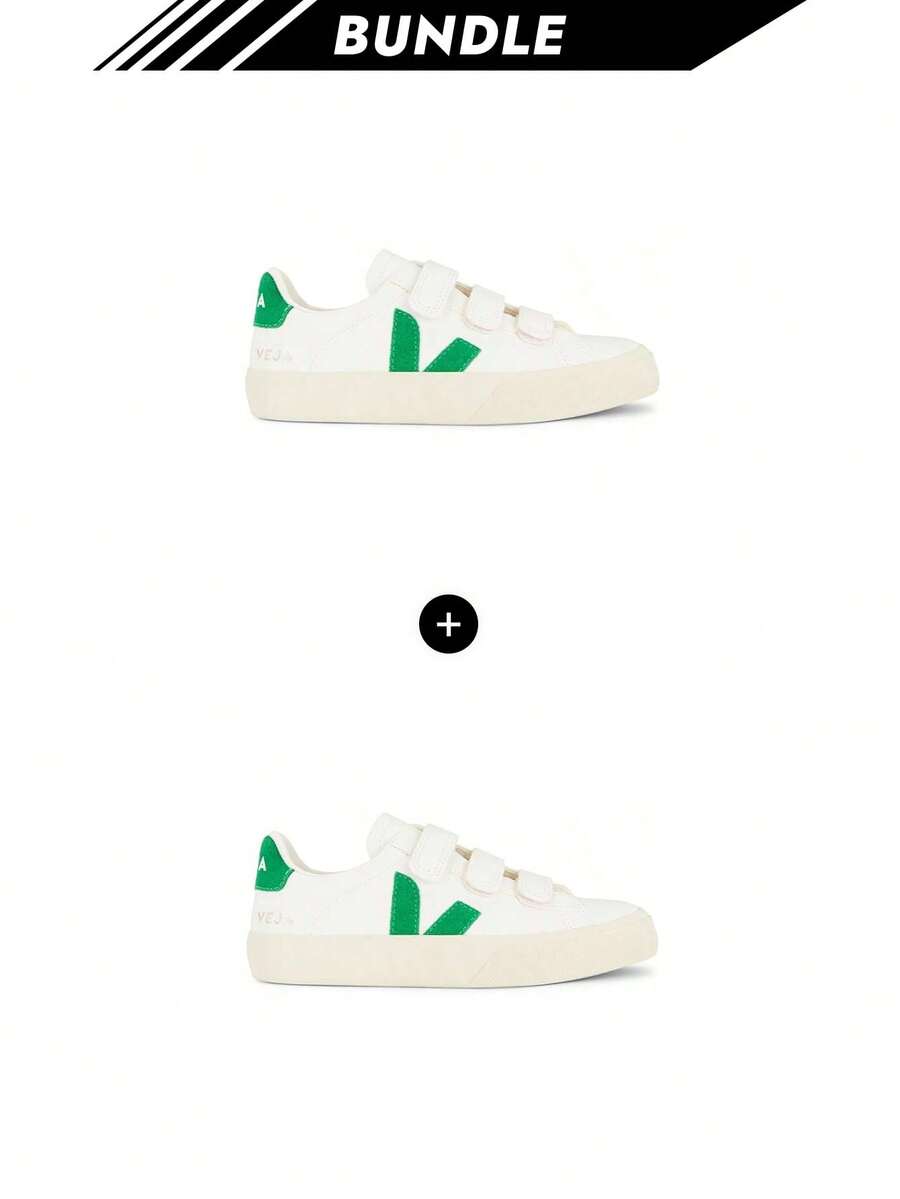 Veja [Bundle] Old Skool Recife X 2 - EXTRA WHITE EMERAUDE+EXTRA WHITE EMERAUDE - View 1